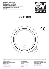 Vortice DEPURO 20 Manual De Instrucciones