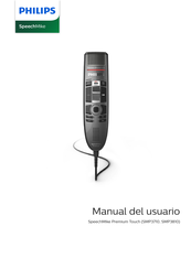 Philips SpeechMike Premium Touch SMP3710 Manual Del Usuario