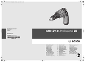 Bosch GTB 12V-11 Professional Manual Original