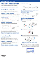 Epson Home Cinema 2150 Manual Del Usuario