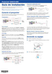 Epson PowerLite 2140W Manual Del Usuario