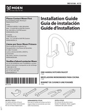Moen 7165 Guia De Instalacion
