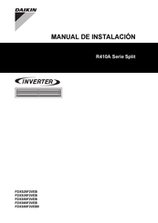 Daikin FDXS50F2VEB9 Manual De Instalación