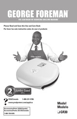 George Foreman GR30 Manual Del Usuario