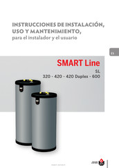 ACV SMART Line SL 320 Instrucciones De Instalación, Uso Y Mantenimiento