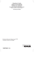 Kohler K-1115-RA Guia Del Usuario