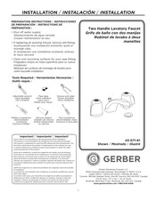 Gerber 43-071-61 Instrucciones De Montaje