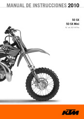 KTM 50 SX 2010 Manual De Instrucciones