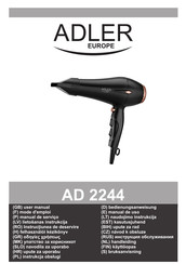 Adler europe AD 2244 Manual De Uso