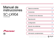 Pioneer SC-LX904 Manual De Instrucciones