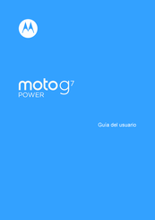 Motorola Moto G7 Power Guia Del Usuario