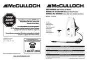 McCulloch FHH16J Manual Del Usuario