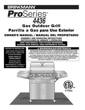 Brinkmann Pro Serie Manual Del Propietário