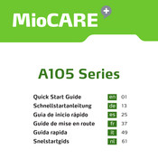 MioCARE A105 Serie Guia De Inicio Rapido