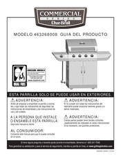 Char-Broil COMMERCIAL 463268008 Guía Del Producto