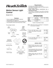 Heath Zenith 5412 Manual Del Usuario