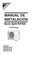 Daikin RXG20L2V1B Manual De Instalación