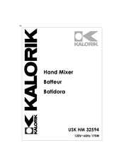 Kalorik USK HM 32594 Manual De Instrucciones