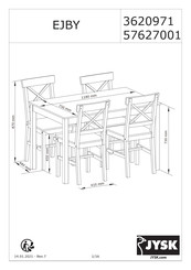 JUSK EJBY 3620971 Manual De Instrucciones