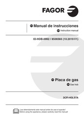 Fagor IO-HOB-0992 Manual De Instrucciones