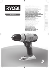 Ryobi R18DDP Traducción De Las Instrucciones Originales