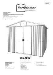 Yardmaster 106 AEYZ Instrucciones De Montaje