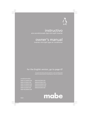 mabe MMI12CABWCCE8 Manual De Instrucciones