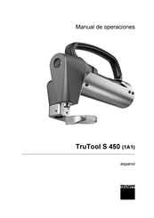 Trumpf TruTool S 450 Manual De Operaciones