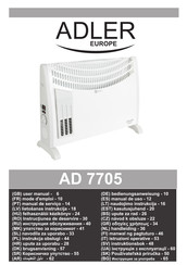 Adler europe AD 7705 Manual De Uso