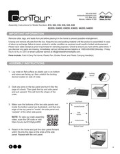 Midwest ConTour 830DD Instrucciones De Armado