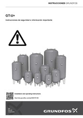 Grundfos GT-U+ Instrucciones De Seguridad E Información Importante