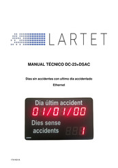 LARTET DC-23+DSAC Manual Tecnico