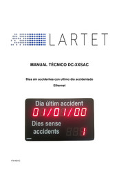 LARTET DC-XXSAC Manual Tecnico