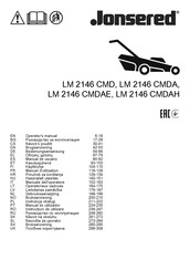 Jonsered LM 2146 CMD Manual De Usuario