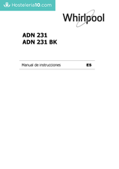 Whirlpool ADN 231 BK Manual De Instrucciones