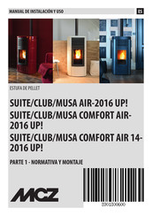 MCZ CLUB COMFORT AIR-2016 UP! Manual De Instalacion Y Uso