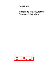 Hilti DS-FS 500 Manual De Instrucciones