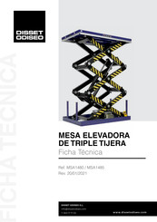 Disset Odiseo MSA1485 Ficha Técnica