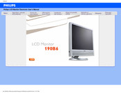 Philips 190B6 Manual De Instrucciones