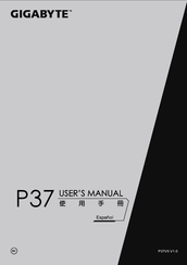 Gigabyte P37 Manual Del Usuario