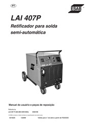 ESAB LAI 407P Manual Del Usuario Y Repuestos