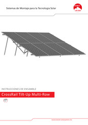 Everest CrossRail Tilt-Up Multi-Row Instrucciones De Ensamble