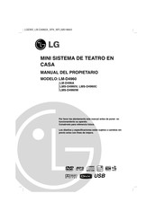 LG LMS-D4960C Manual Del Propietário