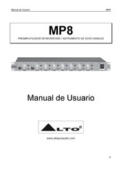 Alto MP8 Manual De Usuario