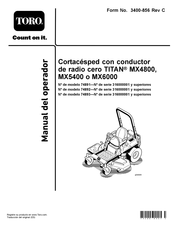 Toro 74893 Manual Del Operador