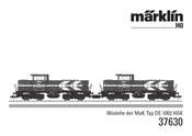 marklin 37630 Manual De Instrucciones