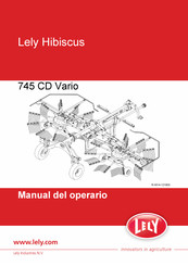 LELY Hibiscus 745 CD Vario Manual Del Operario