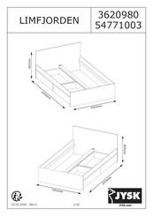 JYSK LIMFJORDEN 54771003 Manual De Instrucciones