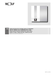 Wolf CGW-2 Serie Instrucciones De Montaje