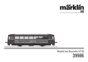 marklin Baureihe VT 54 Manual Del Usuario